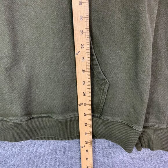 Maharishi Miltype Popovers Hoody Embroidered Center Logo Pullover Sz‎ XL Hoodie - Picture 7 of 10